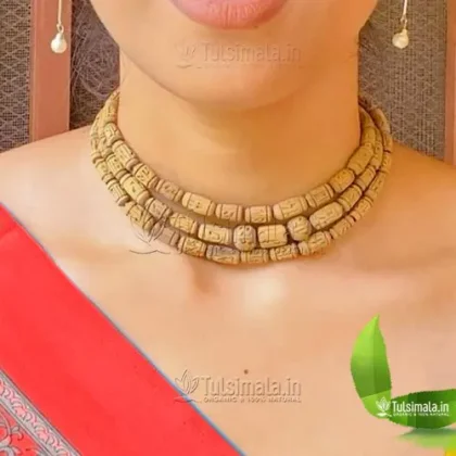 3 Round Tulsi Kanthi Mala