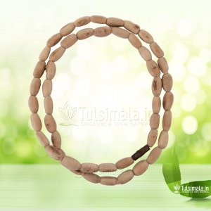 One Round Tulsi Kanthi Mala Ovel Shape 3mm
