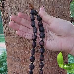 Custom Design Original Tulasi Kanthi Mala Dark Color 25 Inches