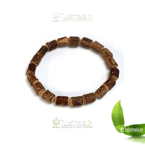 Original Tulsi Hand Bracelet For Men And Women 8mm Tulsi Beads Elastic Thread 8 Inches Length