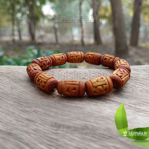 Shri Radha ISKCON Original Tulsi Beads Bracelet 12mm Bead Size