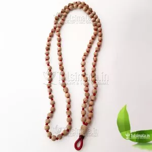  IS4A 8MM TULSI HOLY BASIL PRAYER BEADS JAPA MALA