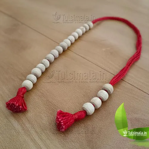 Black Colour Counter Mala 12mm Beads Size