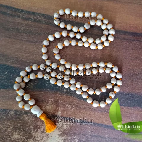 Original Tulsi Japa Mala 108+1 Beads 8mm Bead Size