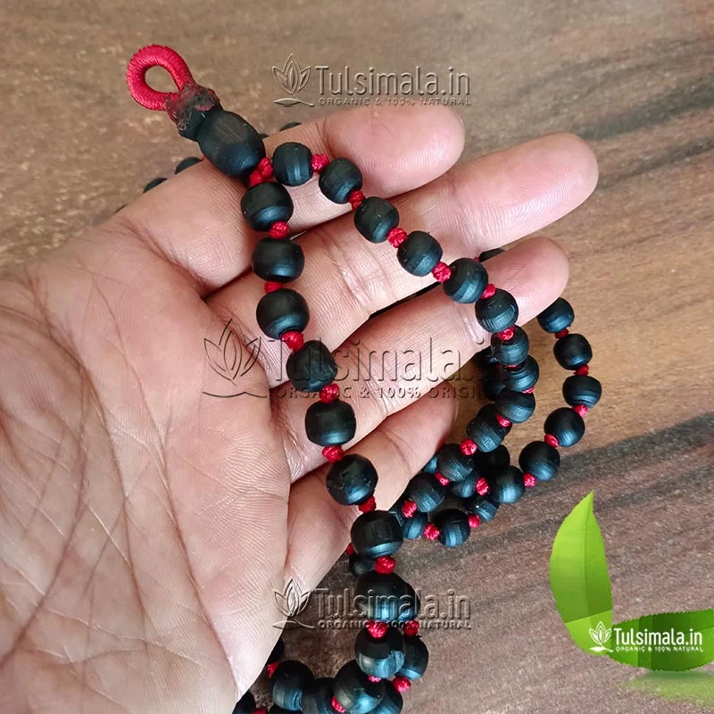 108+1 Shyama Tulsi  Japa Mala 8mm Bead Size