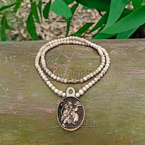 Vrindavan Hanuman Ji Tulsi Locket | Original Tulsi Mala