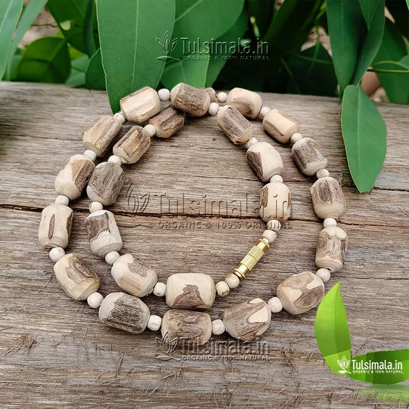 Big Beads Tulsi Kanthi Mala 16mm 20 Inches Length