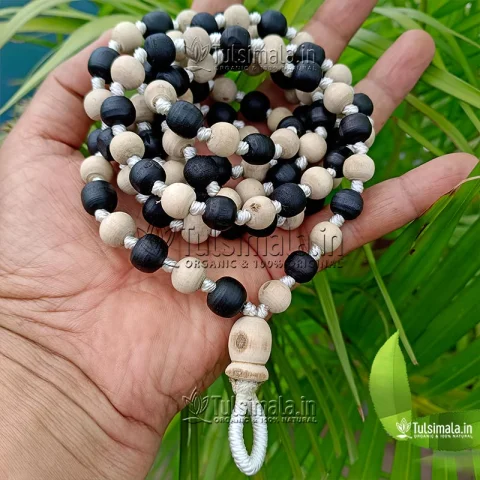 Rama and Shyma Tulsi 108+1 Beads Japa Mala 3