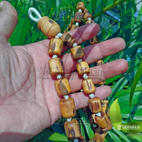 108+1 Big Beads Original Tulsi Japa Mala 3