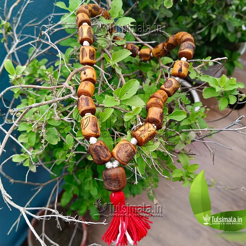27+1  Original Shri Krishna Tulsi Japa Mala Big to Small