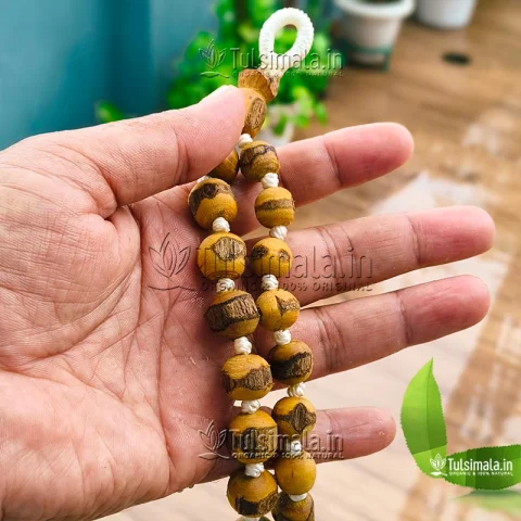 108+1 ISKCON Tulasi Japa Mala 16mm Bead Size 3