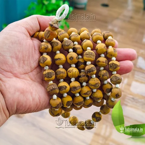 108+1 ISKCON Tulasi Japa Mala 16mm Bead Size