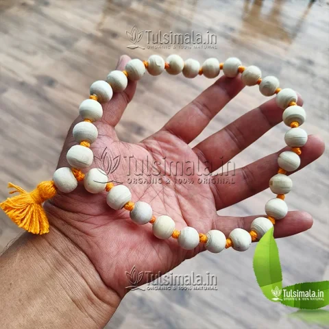 27+1 Beads Original Tulsi Sumarni Mala 14mm Beads Size