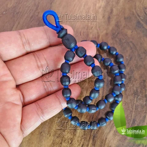 54+1 Beads Shyama Tulsi Japa Mala 8mm Beads Size